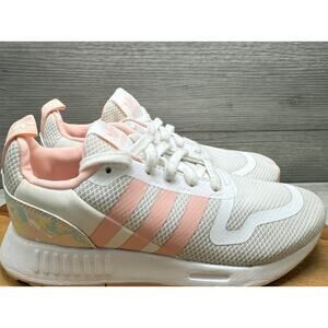 Adidas Multix Big Kids' Shoes Cloud White-Halo Mint-Haze Coral Q47162 Size 5